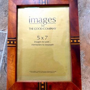 The Good Company inlaid wood frame